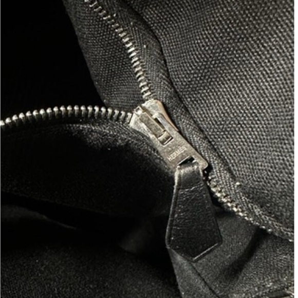 Hermes Saxo Tote Grey and Blue - Picture 13 of 14